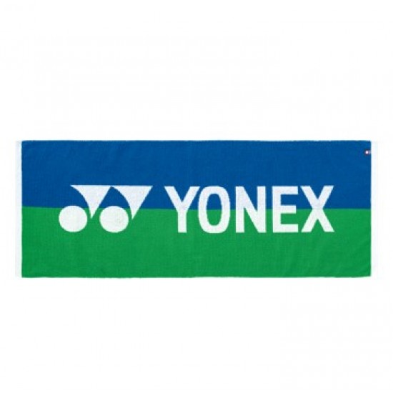 TOALHA YONEX ESPORTIVA - BRANCO/AZUL/VERDE TOALHA YONEX ESPORTIVA - BRANCO/AZUL/VERDE